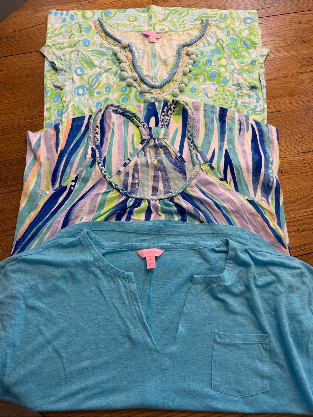 Lilly Pulitzer Blue &  Green Multi-Color Women's bundle